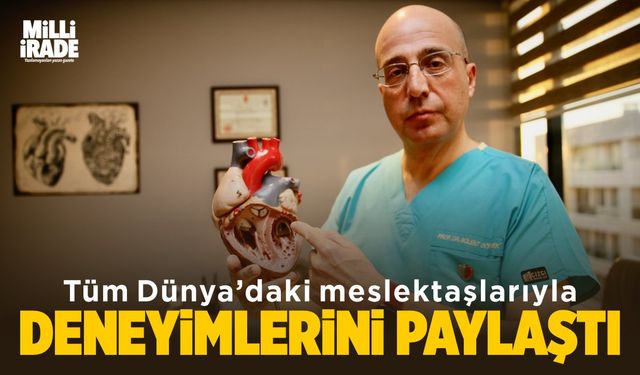 Deneyimlerini dünyadaki meslektaşlarıyla paylaştı      