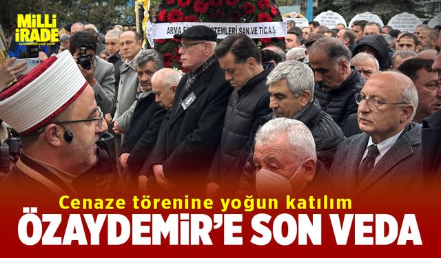 Özaydemir son yolculuğuna uğurlandı