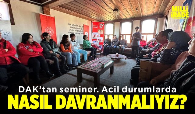 Acil durumlarda nasıl davranmalıyız?