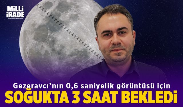 Bütün çaba Gezeravcı’nın 0,6 saniyelik görüntüsü için (VİDEO HABER)