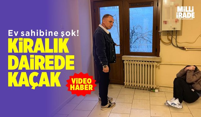 Müşterisiyle birlikte kiralık daireye gitti, şoku yaşadı (VİDEO HABER)