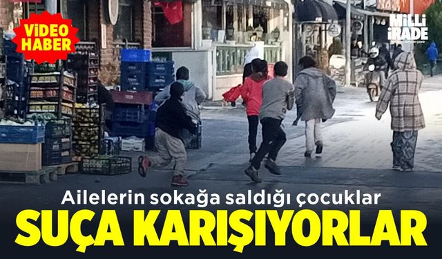 Çevreye zarar veren çocuklar tepki topluyor (VİDEO HABER)