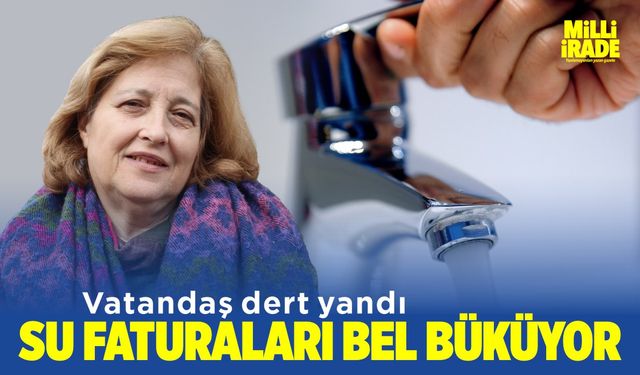 Su faturaları bel büküyor