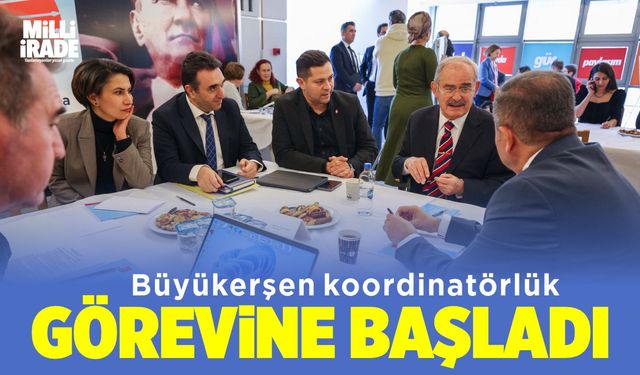 Büyükerşen koordinatörlük görevine başladı