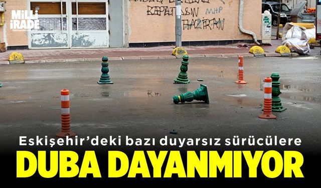 Demir dubaları da kırdılar