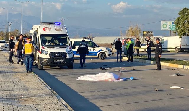 Ambulansın çarptığı motosiklet sürücüsü hayatını kaybetti