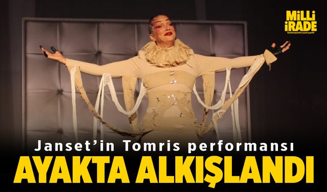 Tomris performansı ayakta alkışlandı 