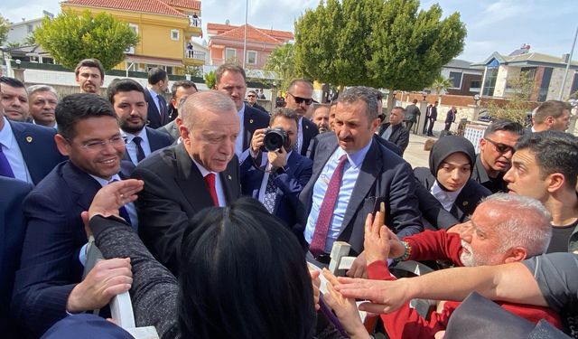 Vatandaşlardan Erdoğan'a sevgi seli