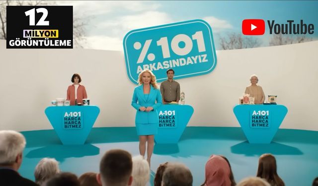 A101’in reklam filmi, en başarılı reklam filmleri arasında yer aldı