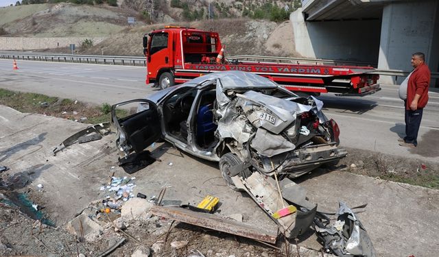 Cenaze yolunda korkunç kaza