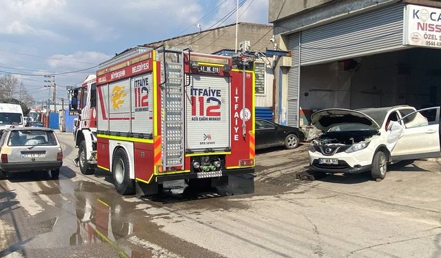 Kaynak kıvılcımı yangına sebep oldu: 4 yaralı