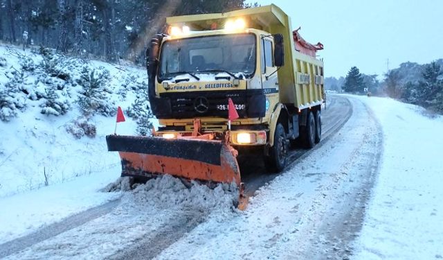 Büyükşehir’den kırsalda kar ve buz teyakkuzu