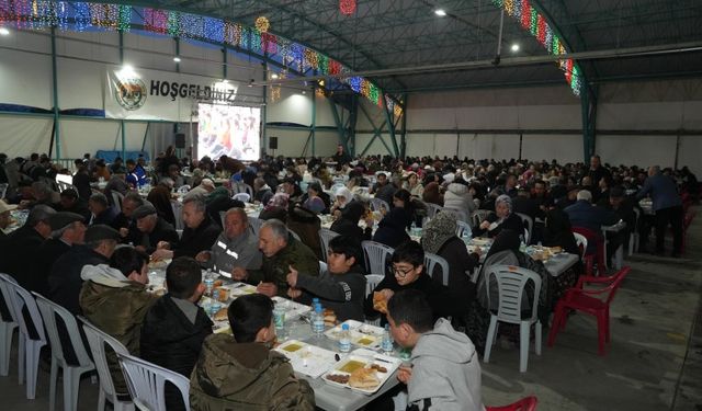 Büyükşehir’in iftar davetleri sürüyor