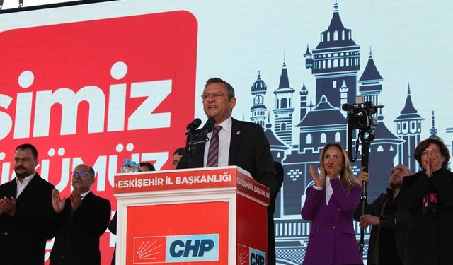 Özgür Özel: Eskişehirliler’den rekor bekliyorum