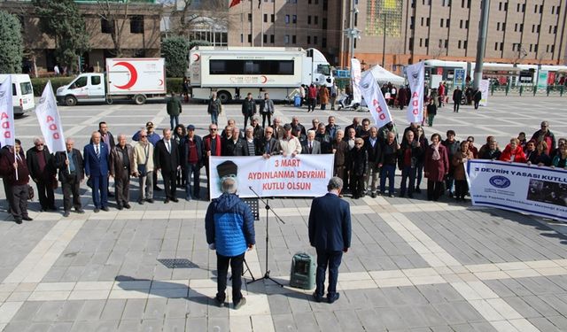 3 Devrim Yasası’nın yıldönümü kutlandı