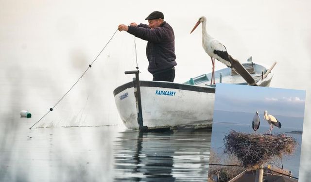 Yaren’in ardından eşi Nazlı da balıkçı Adem Amca'nın yanına geldi