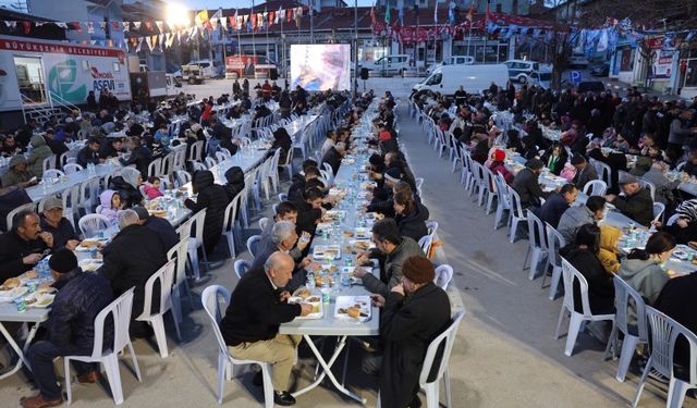 Ramazan bereketi tüm şehre yayıldı