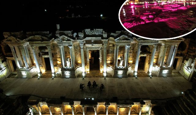 Hierapolis ve Pamukkale'nin yeni imajı mest etti