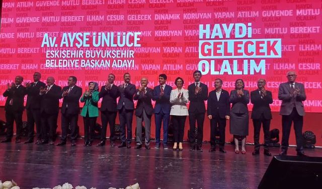 Ayşe Ünlüce Eskişehir için projelerini tanıttı