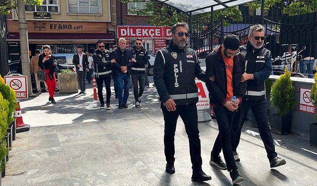 ‘Tefecilik’ operasyonu: Baba ve oğlu adliyede