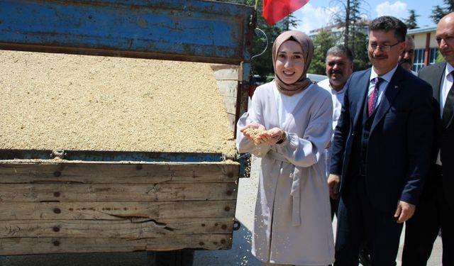 İlk mahsul bu yıl kadın üreticiden