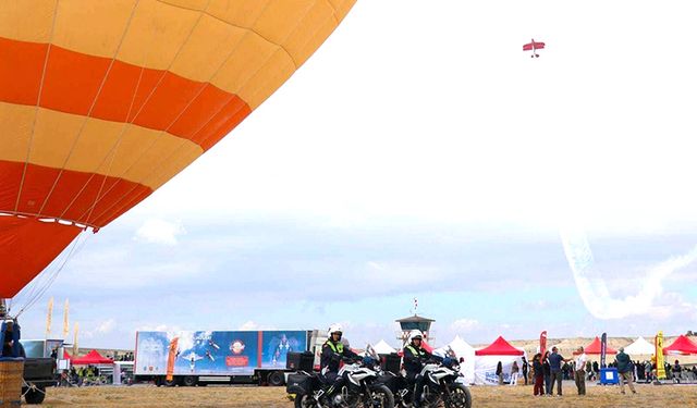 Jandarma, Sivrihisar Uluslararası Hava Gösterisi'nde görev aldı