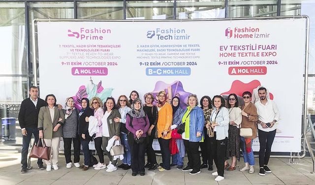 ETO üyeleri İzmir’de Fashion Prime Fuarı’na konuk oldu