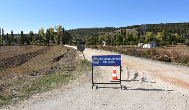 Bir yol sorununu daha çözüme kavuşuyor