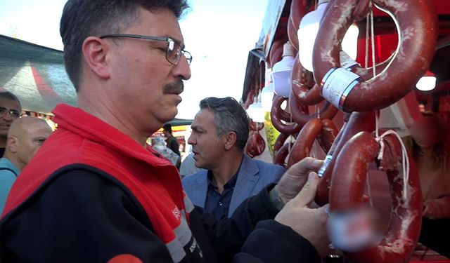 Yöresel ürünler ve cağ kebabı festivali'nde kapsamlı denetim