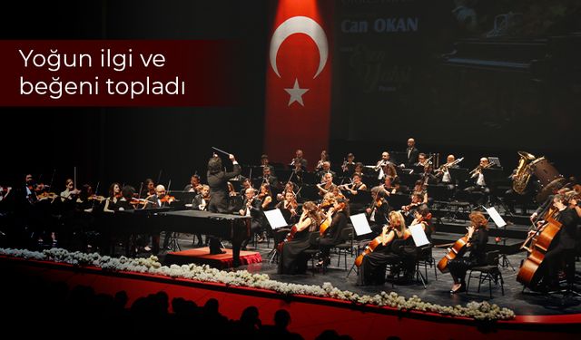 Senfoni Orkestrasından etkileyici konser