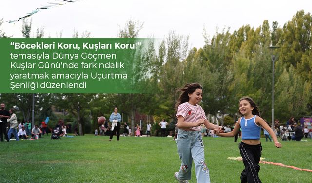 Uçurtmalar gökyüzünü renklendirdi