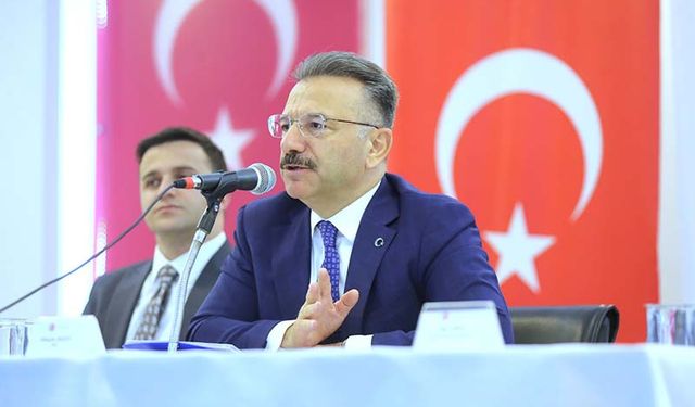 Vali Aksoy'un katılımı ile Seyitgazi ilçesinde muhtarlar toplantısı yapıldı