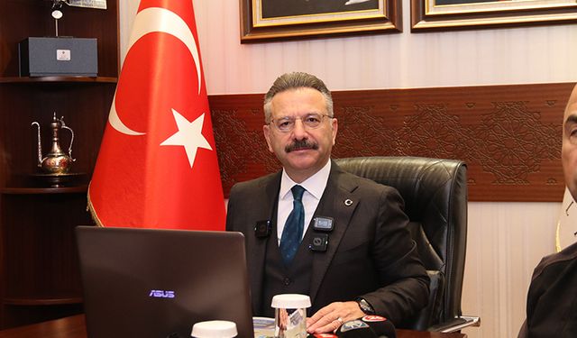 Vali Aksoy, "Suç oranlarında azalma ve aydınlatma konusundaki kararlı tutumumuz devam edecektir"