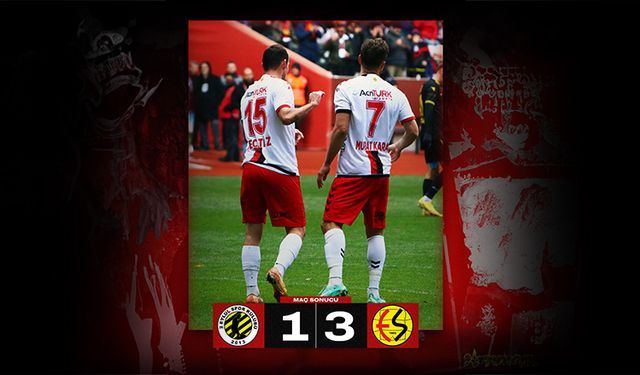 Eskişehirspor, 2 Eylül SK'yi 3-1 mağlup etti