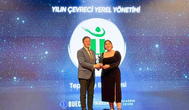 Tepebaşı “Yılın Çevreci Yerel Yönetimi” ödülünü aldı