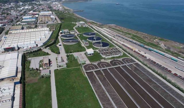 Samsun’da 1 yılda 79 milyon metreküp atık su arıttı