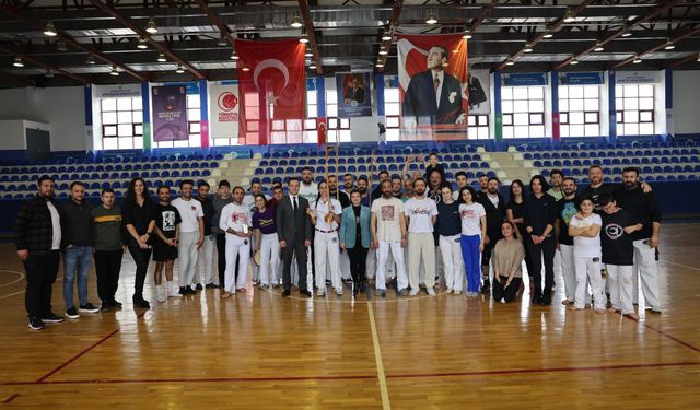 Odunpazarı'nda İlk Capoeira Workshop'u Büyük İlgi Gördü