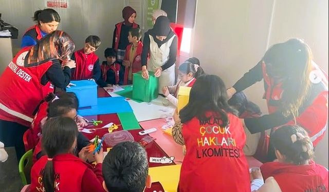 Malatya Çocuk Hakları İl Komitesi, Enerji Tasarrufu Haftası’nda Farkındalık Etkinliği Düzenledi