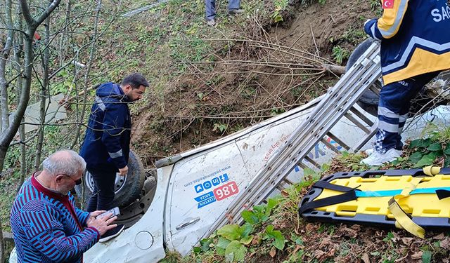 Ordu’da trafik kazası: 3 yaralı