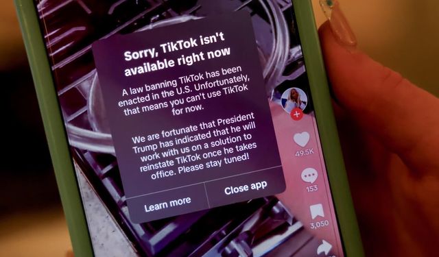 TikTok ABD'de erişime kapatıldı