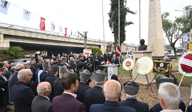 Bağımsızlık mücadelesinin iki lideri Antalya’da anıldı