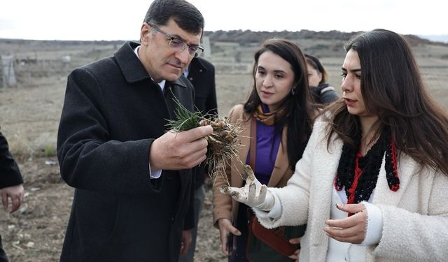 Başkandan genç kadın girişimciye destek