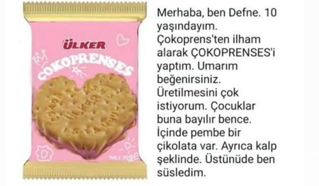 10 Yaşındaki Defne’nin Çokoprenses’i Gerçek Oluyor!