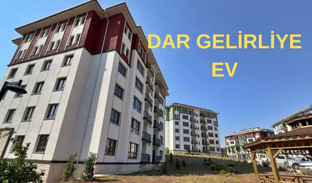 Dar Gelirlilere Sosyal Konut Projeleri Başlıyor