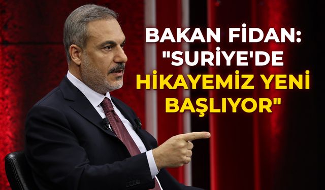 Bakan Fidan: "Türkiye'nin hiçbir ülkenin toprağında gözü yoktur"