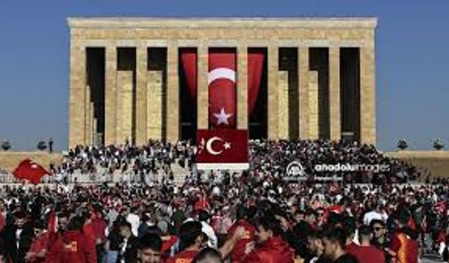 Anıtkabir, 2024'te 6 milyon 550 bin 480 ziyaretçiyi ağırladı