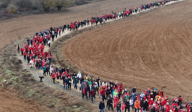 İnönü Savaşları şehitleri yürüyüşle anıldı