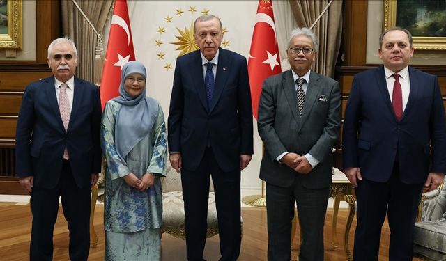 Malezya'dan Cumhurbaşkanı Erdoğan'a ziyaret