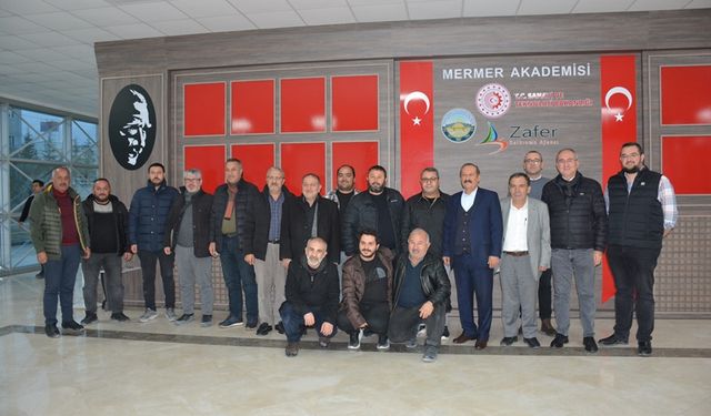 Mermerciler istişare toplantısı düzenlendi