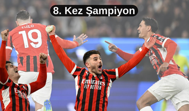 Süper Kupa Milan'ın oldu